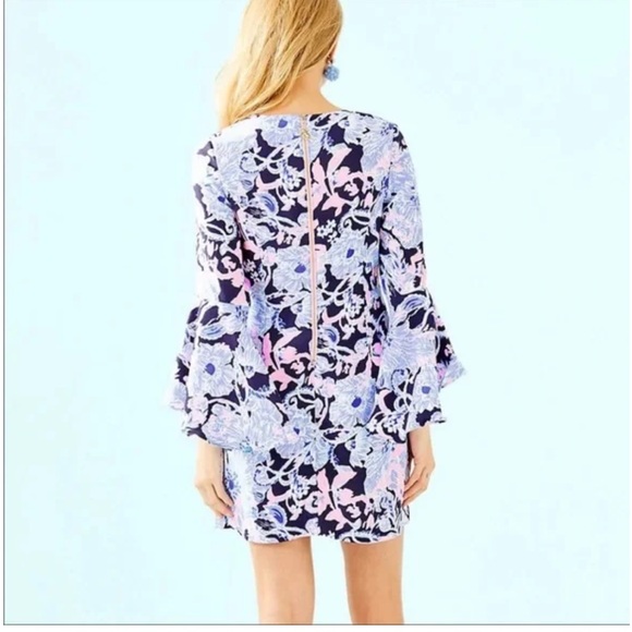 LILLY PULITZER Kayla Stretch Dress / Size 12 / NWOT - Picture 7 of 9